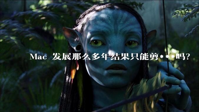 Mac 发展那么多年结果只能剪***吗?
