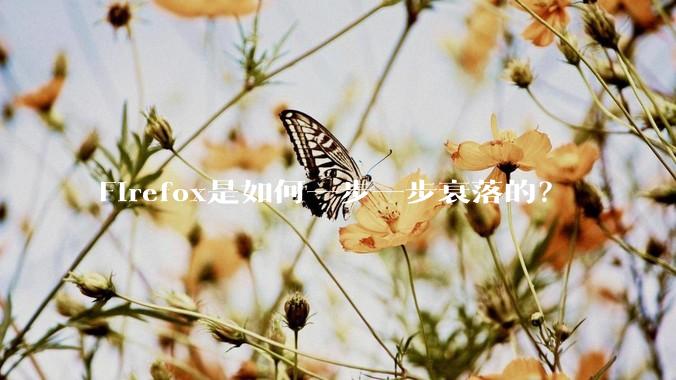 Firefox是如何一步一步衰落的?